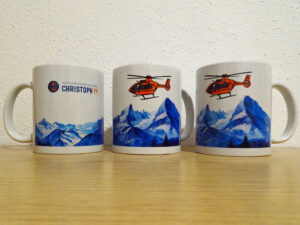 Christoph 14 Tasse Hubschrauber Berge